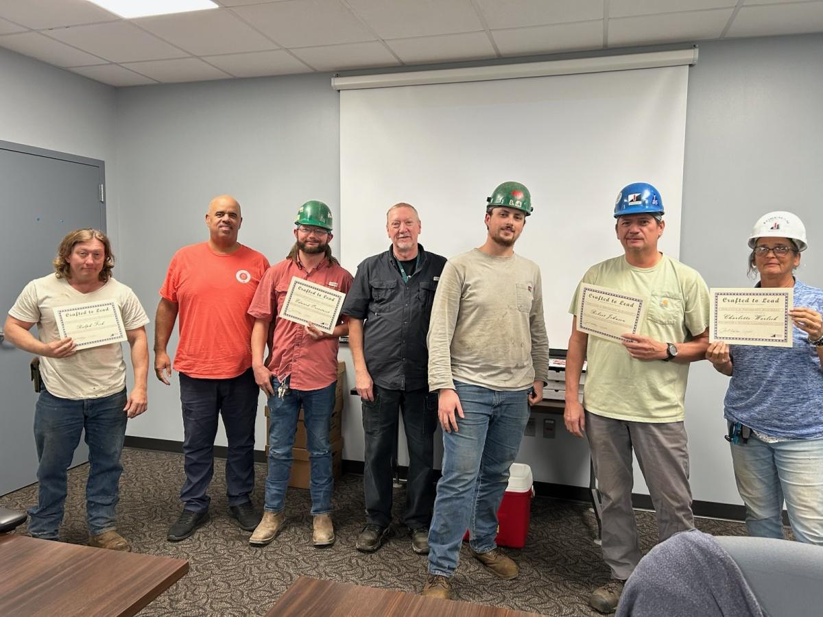 Crafted to Lead | Ten shipbuilders graduate from Ingalls leadership course 