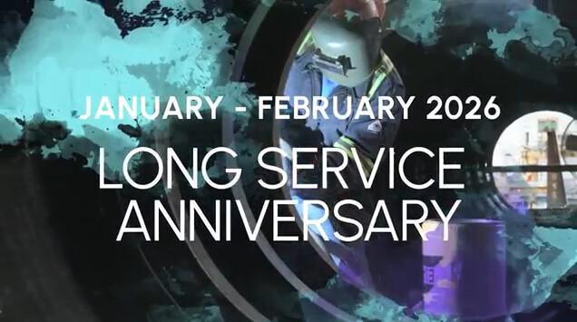 Long Service Milestones | January & February 2026 Long Service Milestones | January & February 2026