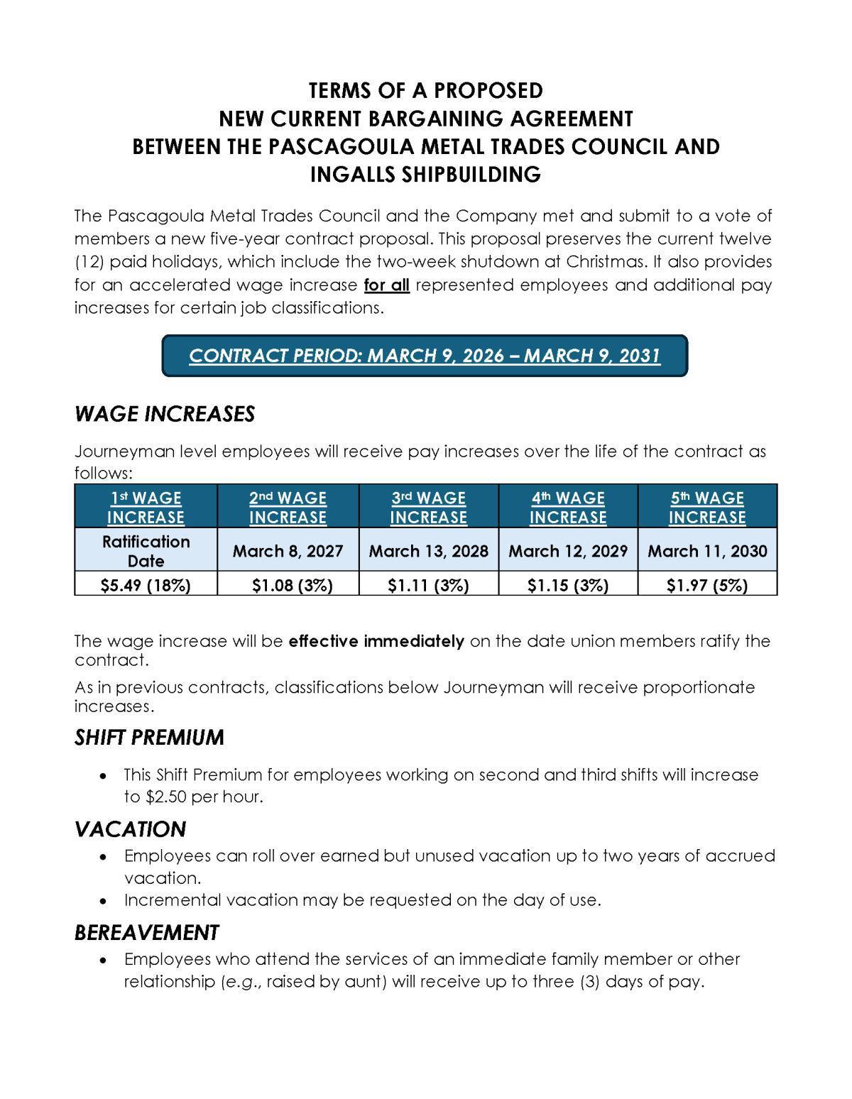 Collective Bargaining Agreement Facts Collective Bargaining Agreement Facts