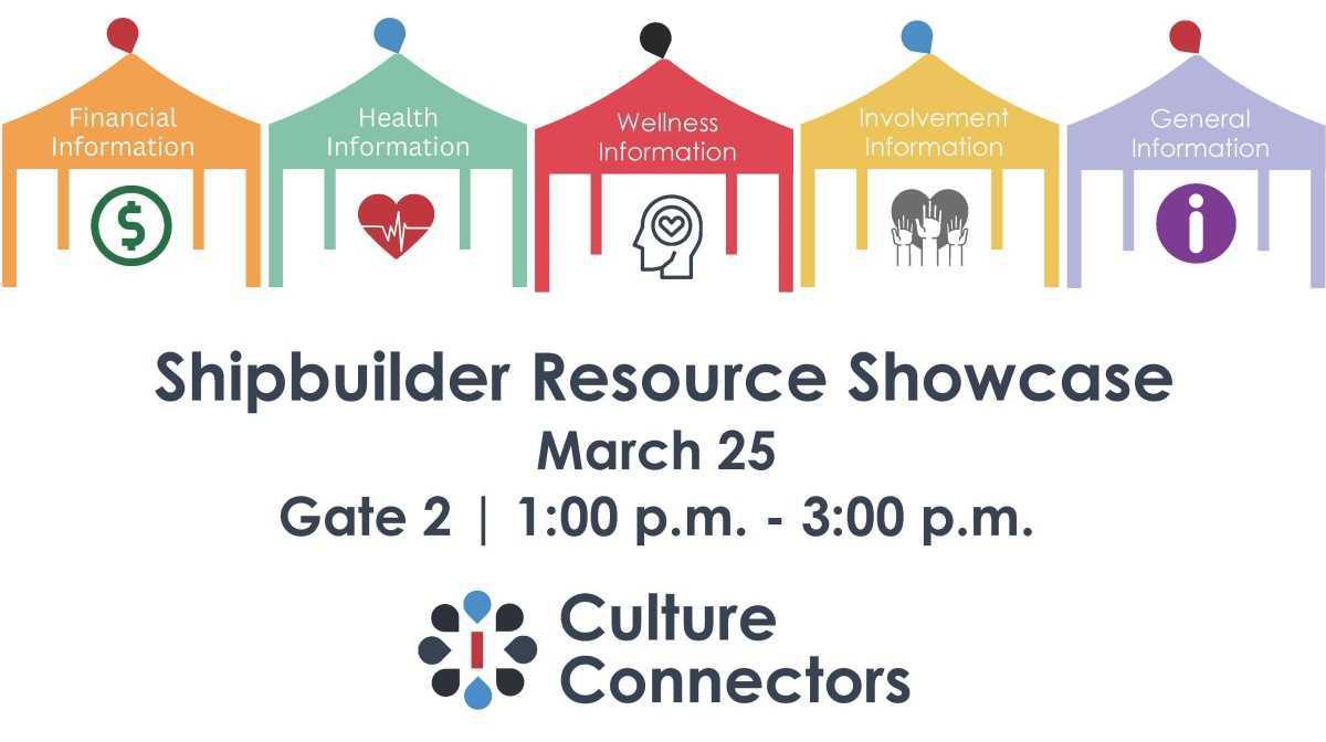 Shipbuilder Resource Showcase | Happening TODAY 3/25 Shipbuilder Resource Showcase | Happening TODAY 3/25