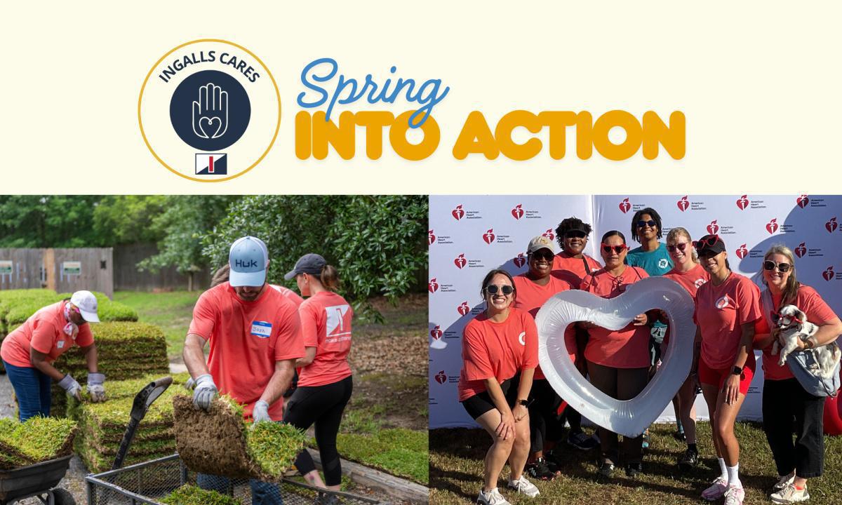 Spring Into Action | Shipbuilder Volunteer Opportunities Spring Into Action | Shipbuilder Volunteer Opportunities