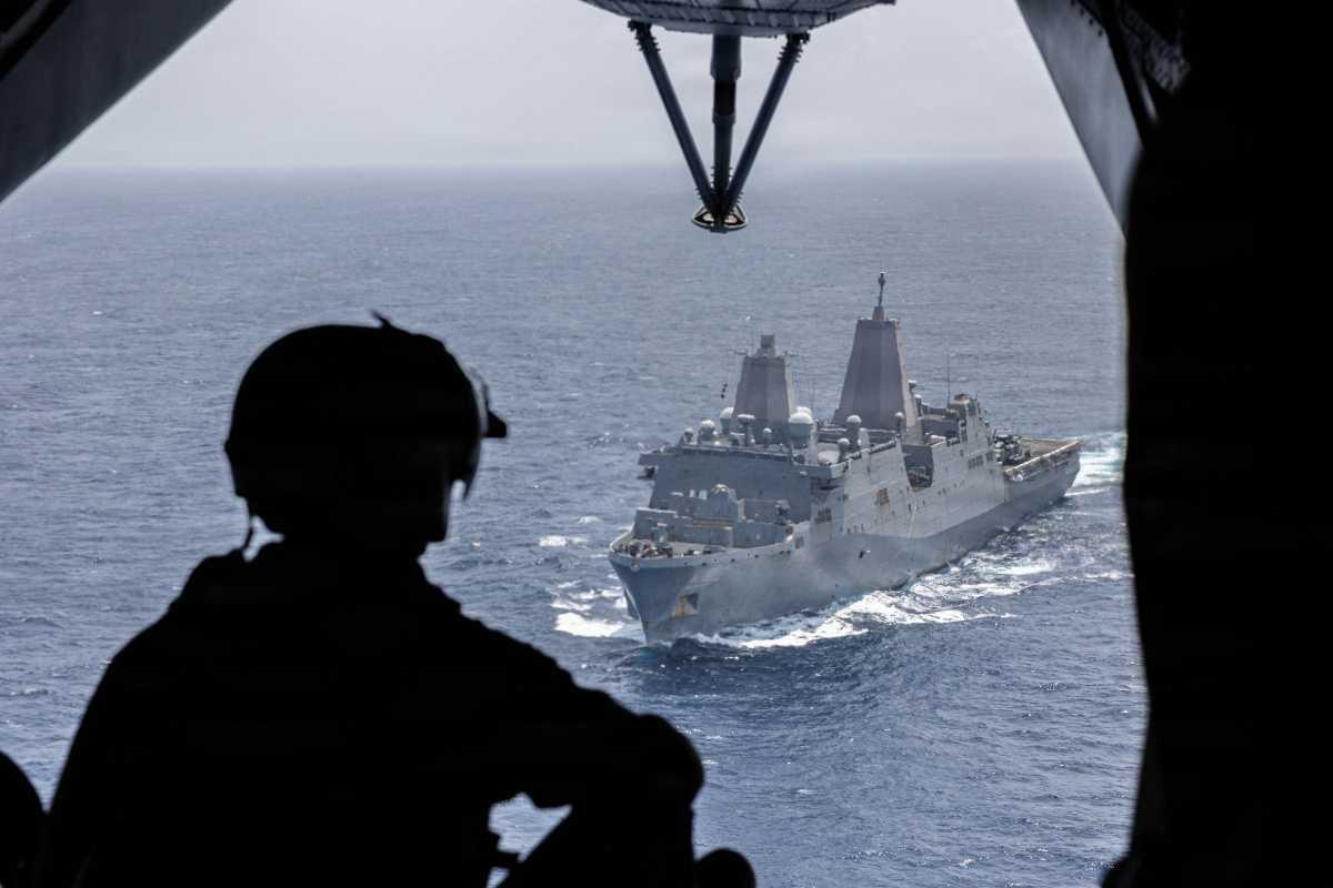 Warfighters in Action | USS Portland Supports Typhoon Relief Efforts Warfighters in Action | USS Portland Supports Typhoon Relief Efforts