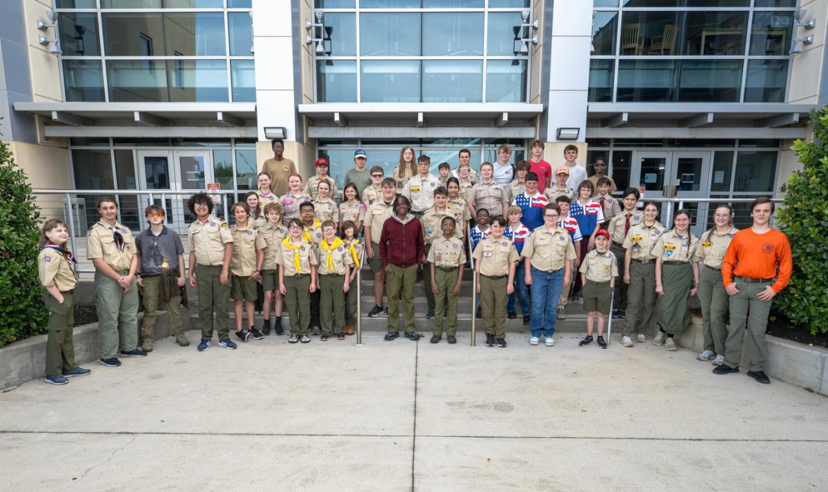 Ingalls Hosts Merit Badge Day for Scouts