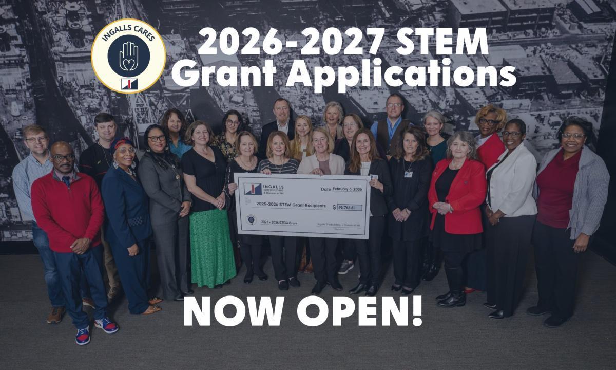 STEM Grant Awards | Applications now open for 2026-2027 school year 