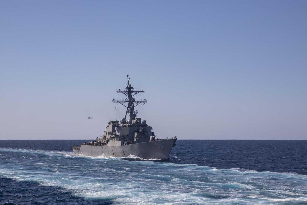 Ships in Action | USS Stout (DDG 55) 