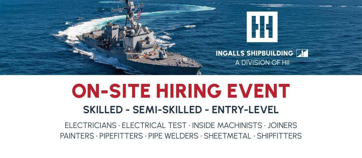 Ingalls On-Site Hiring Event | Happening Saturday, October 10 Ingalls On-Site Hiring Event | Happening Saturday, October 10