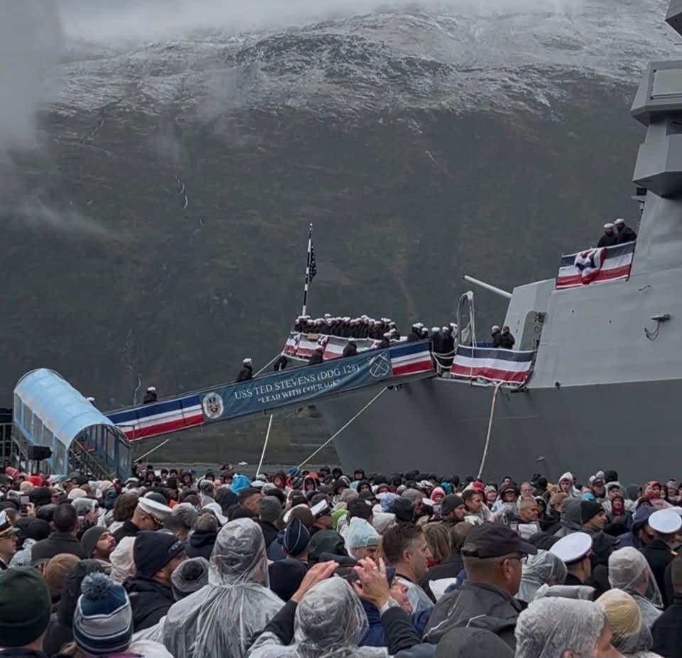 USS Ted Stevens Commissioned 