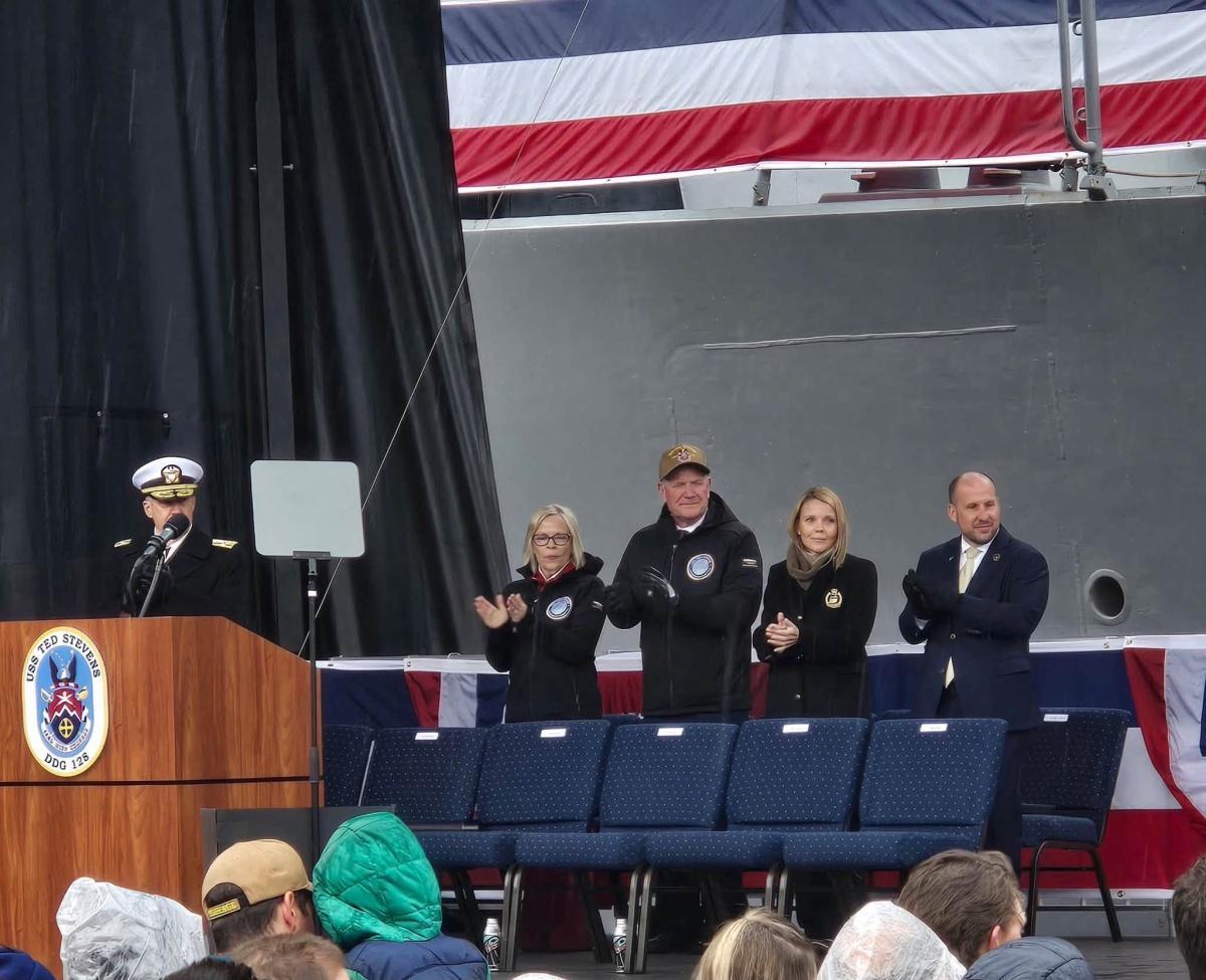 USS Ted Stevens Commissioned 