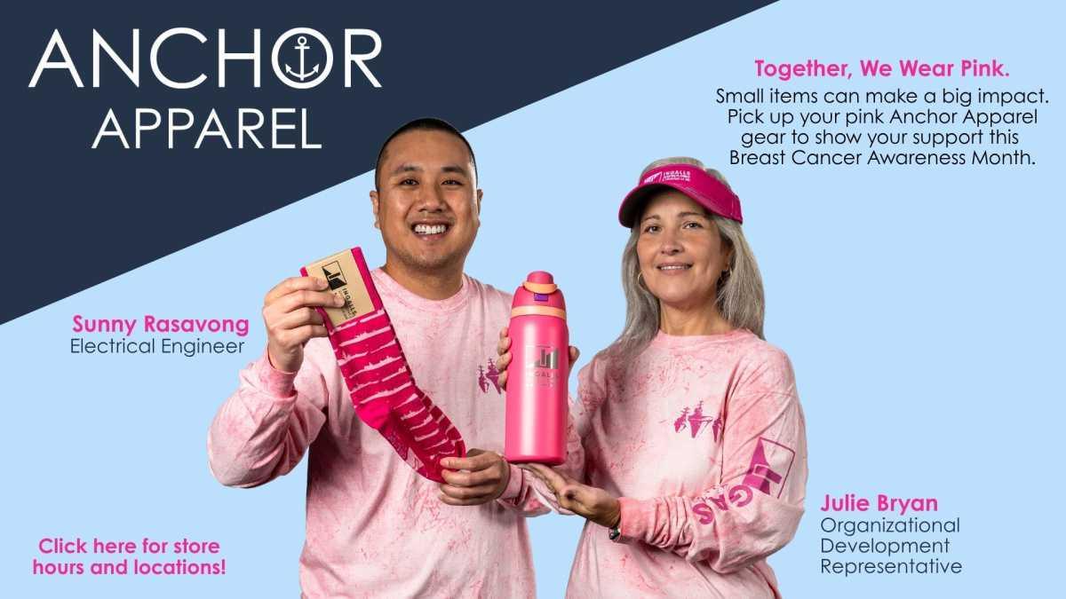 Anchor Apparel | Support Breast Cancer Awareness