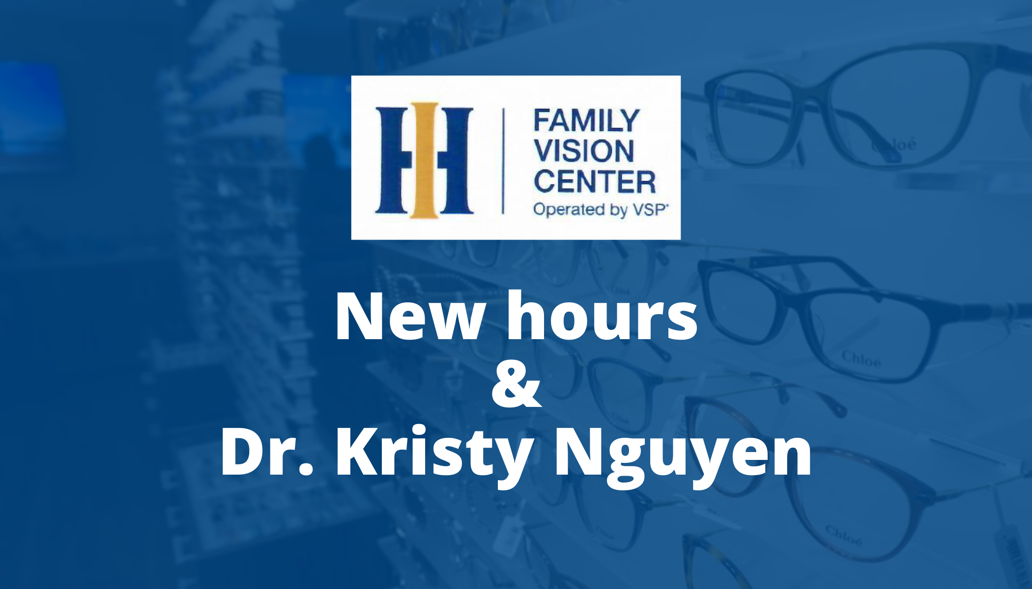 HII Family Vision Center update