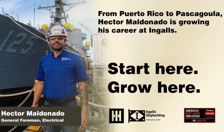 Start here. Grow here. │ Hector Maldonado, electrical general foreman
