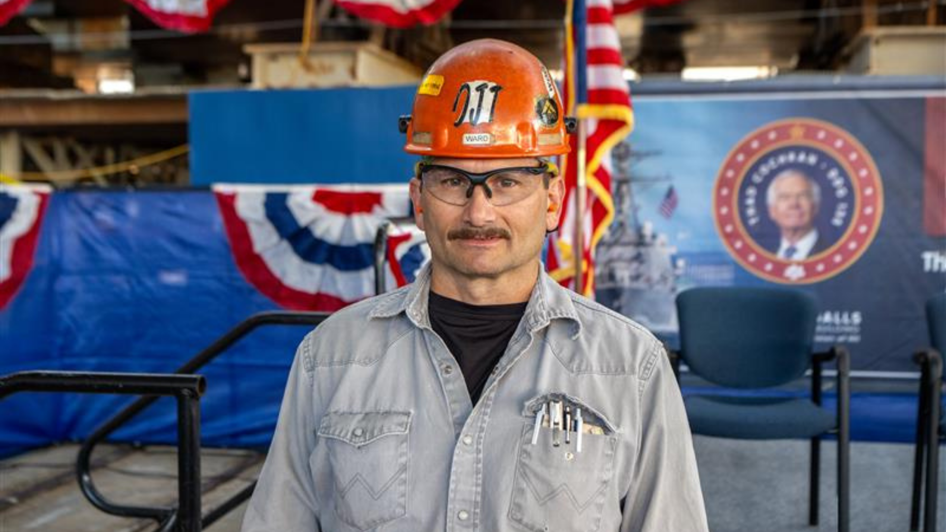 DDG 135 Keel Authentication Keel Welder, Thomas Ward