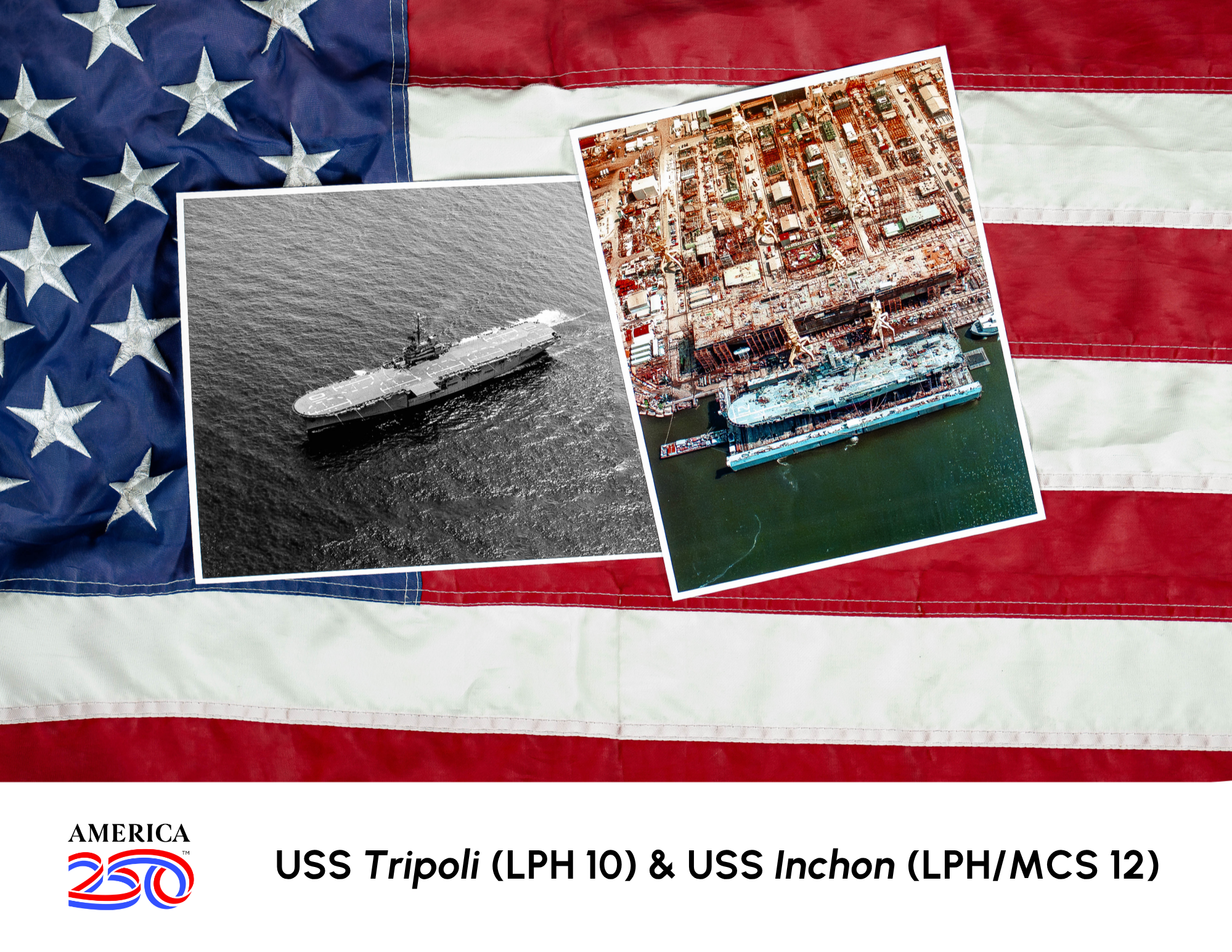 USS Tripoli (LPH 10), USS Inchon (LPH/MCS 12)
