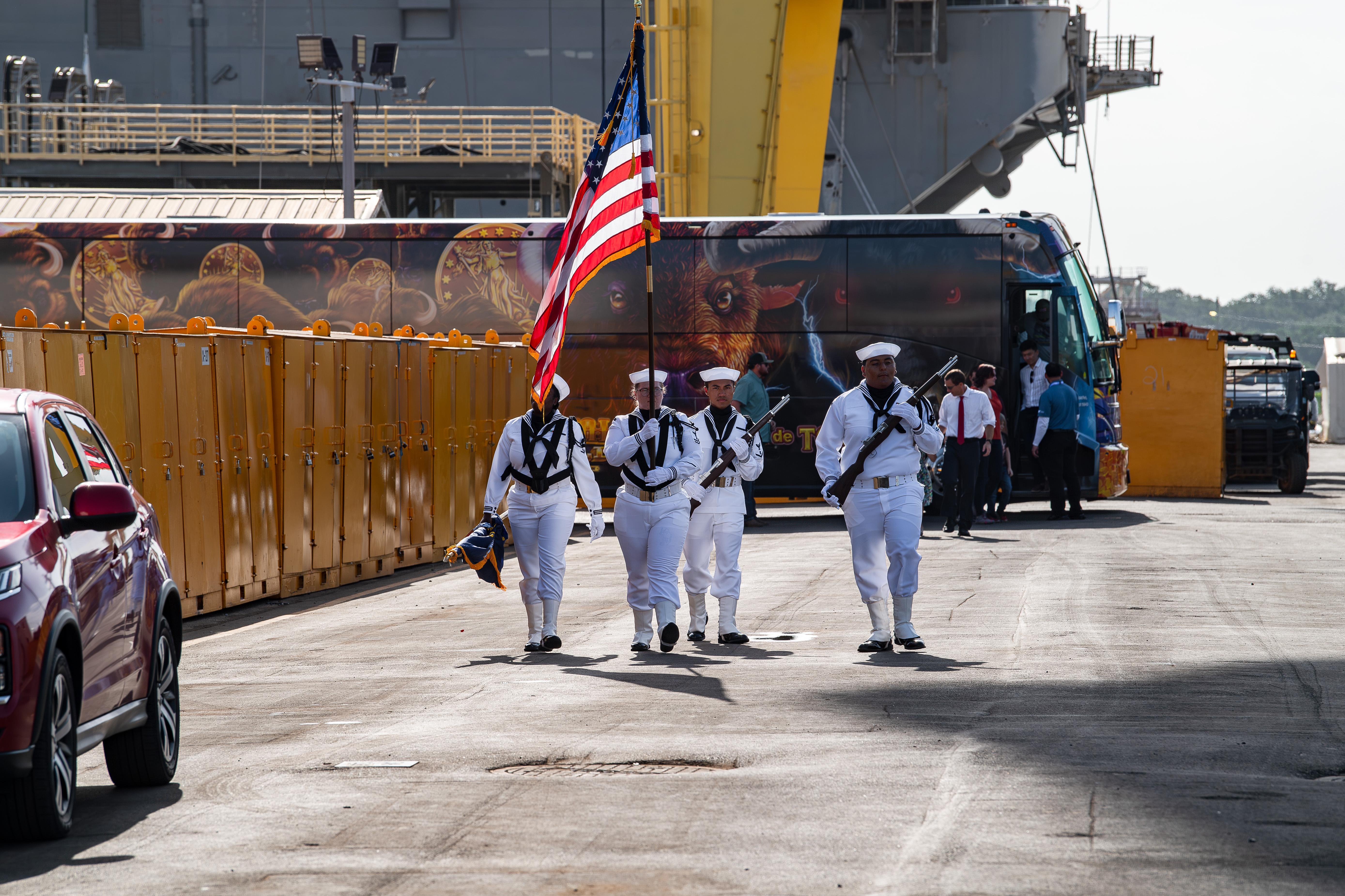 DDG 131 Christening