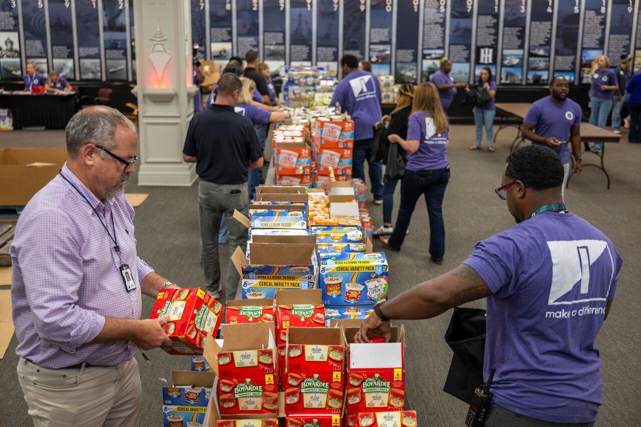 Ingalls Cares: Backpack Buddies Packing Event