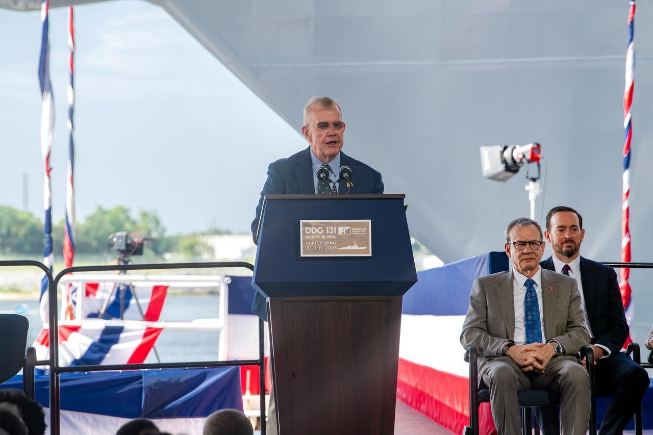 DDG 131 Christening