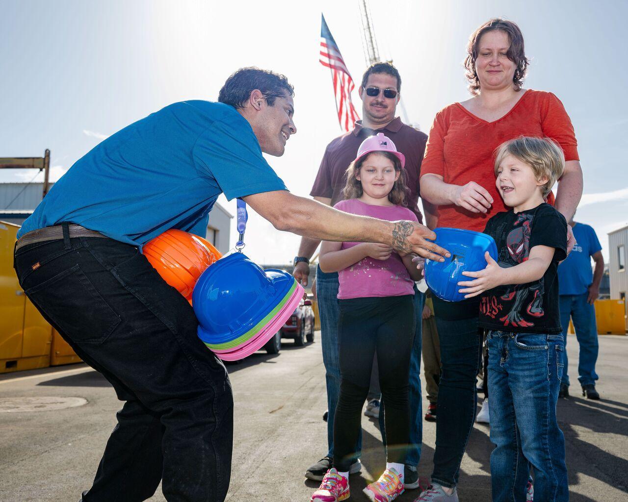 DDG 131 Christening