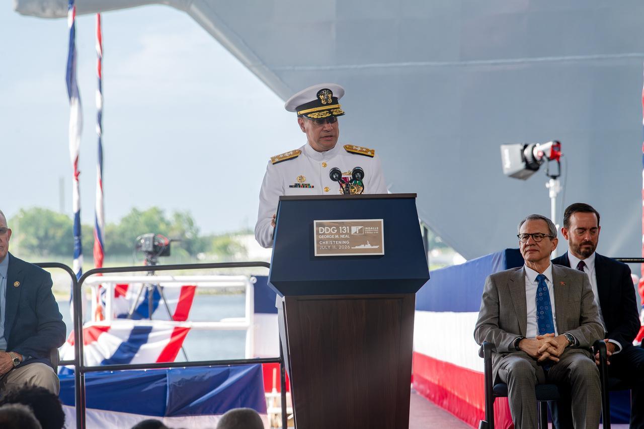 DDG 131 Christening