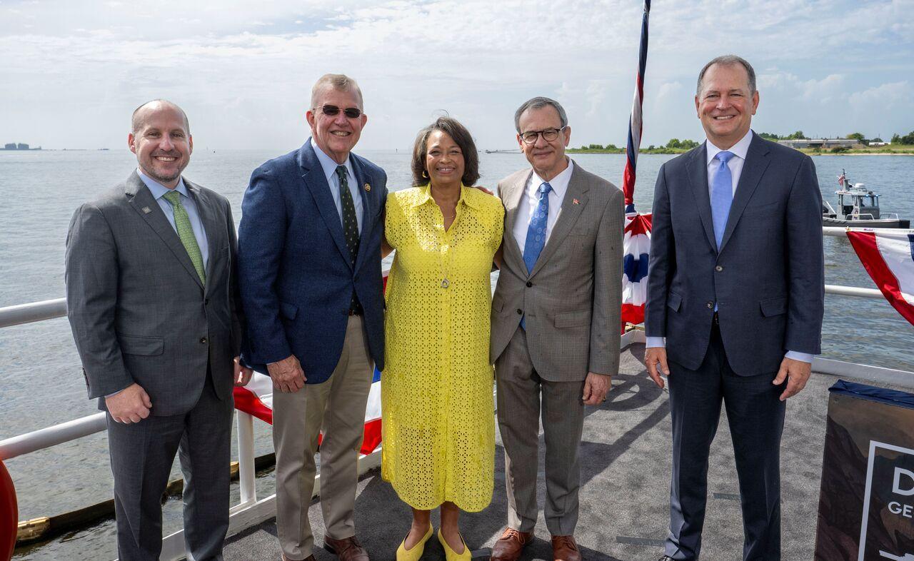 DDG 131 Christening