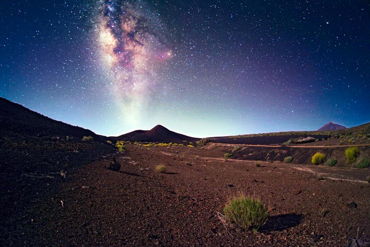 The Teide under the stars
