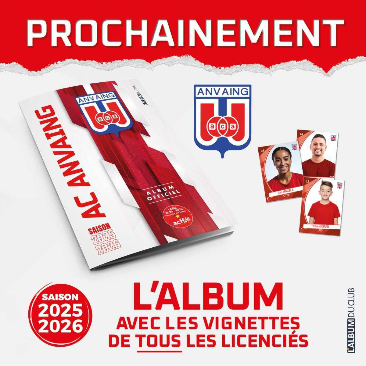 L'album du club version 2025-26.