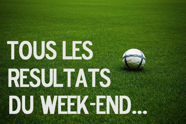 Résultats du week-end (6-7/09/2025).