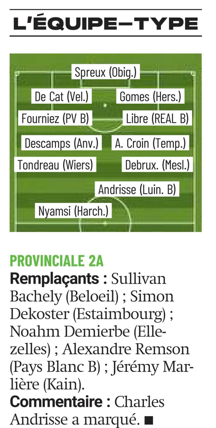 News dans les gazettes P2A et P3A.