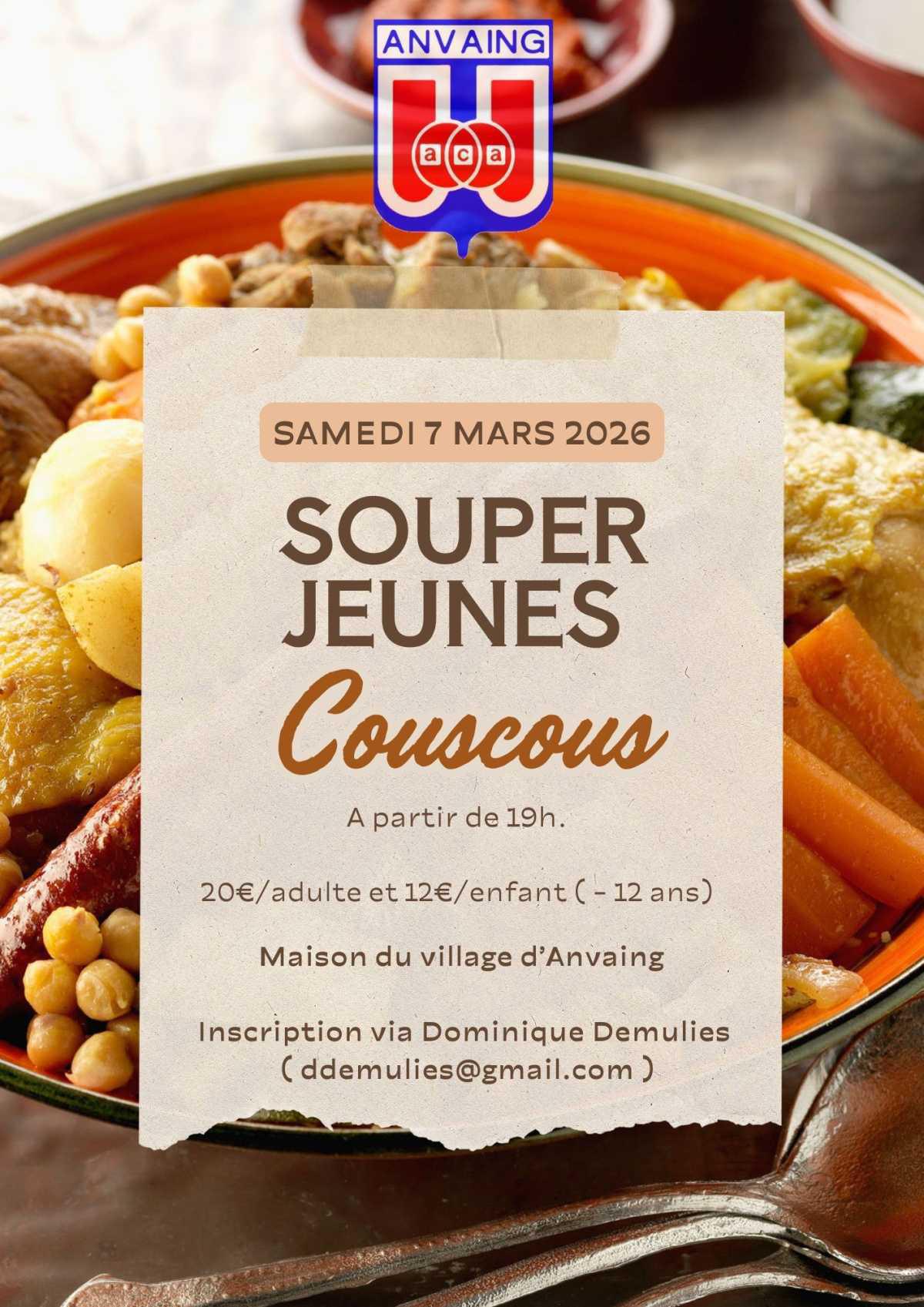 Souper des Jeunes 2026.