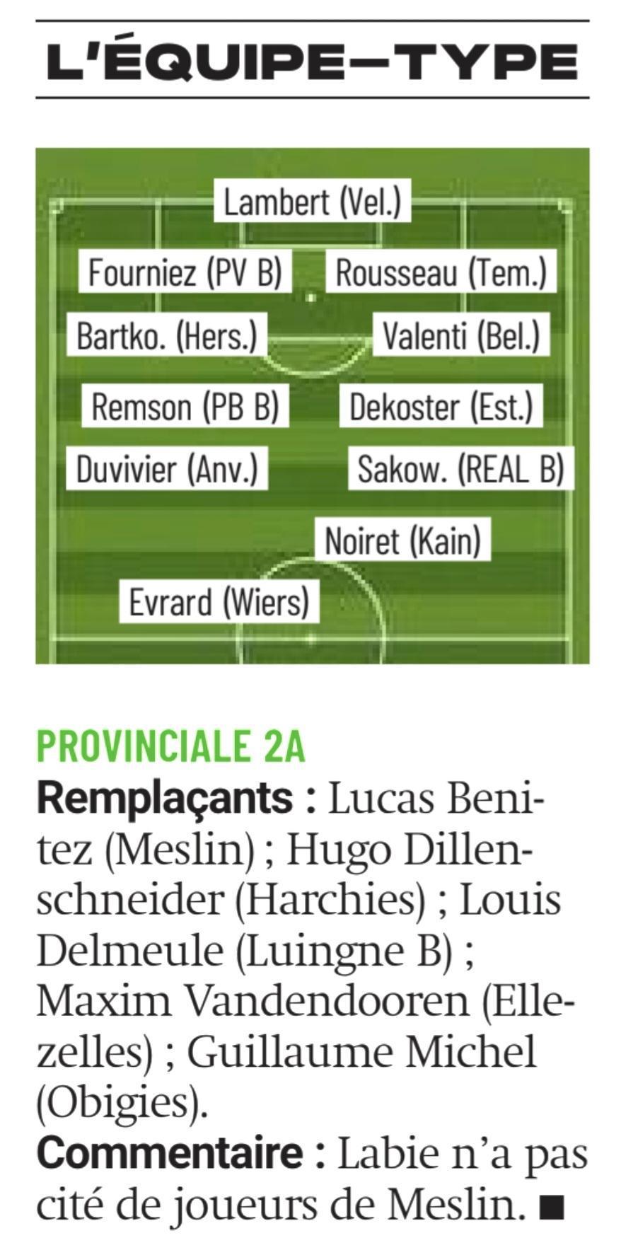 News dans les gazettes P2A et P3A.