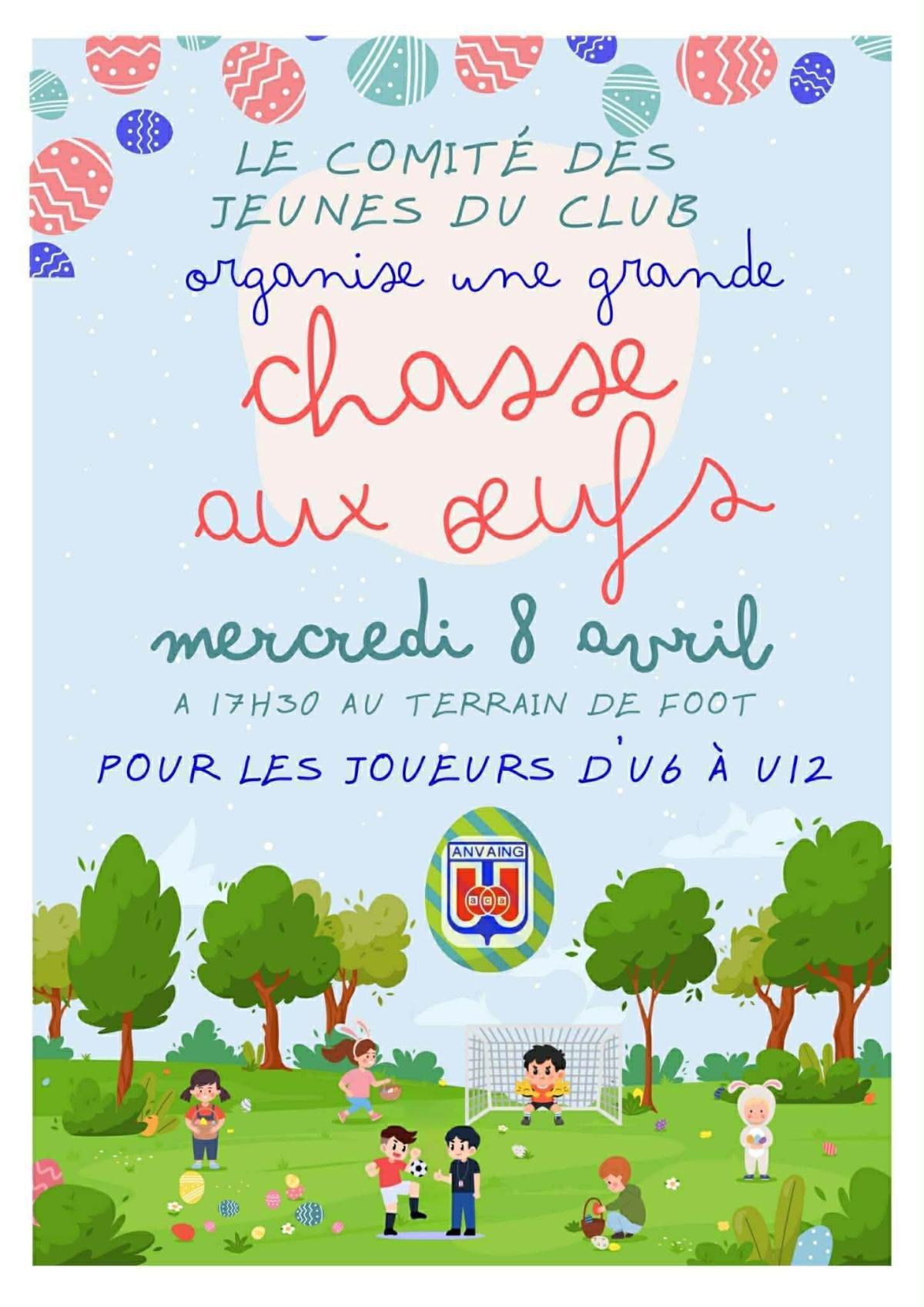 Chasse aux œufs de l'ACA.