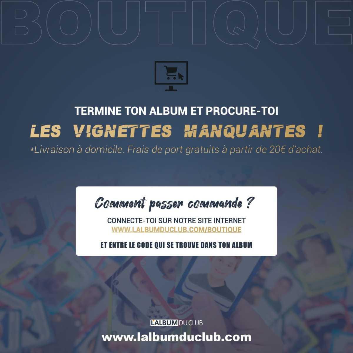 Boutique en ligne ouverte!