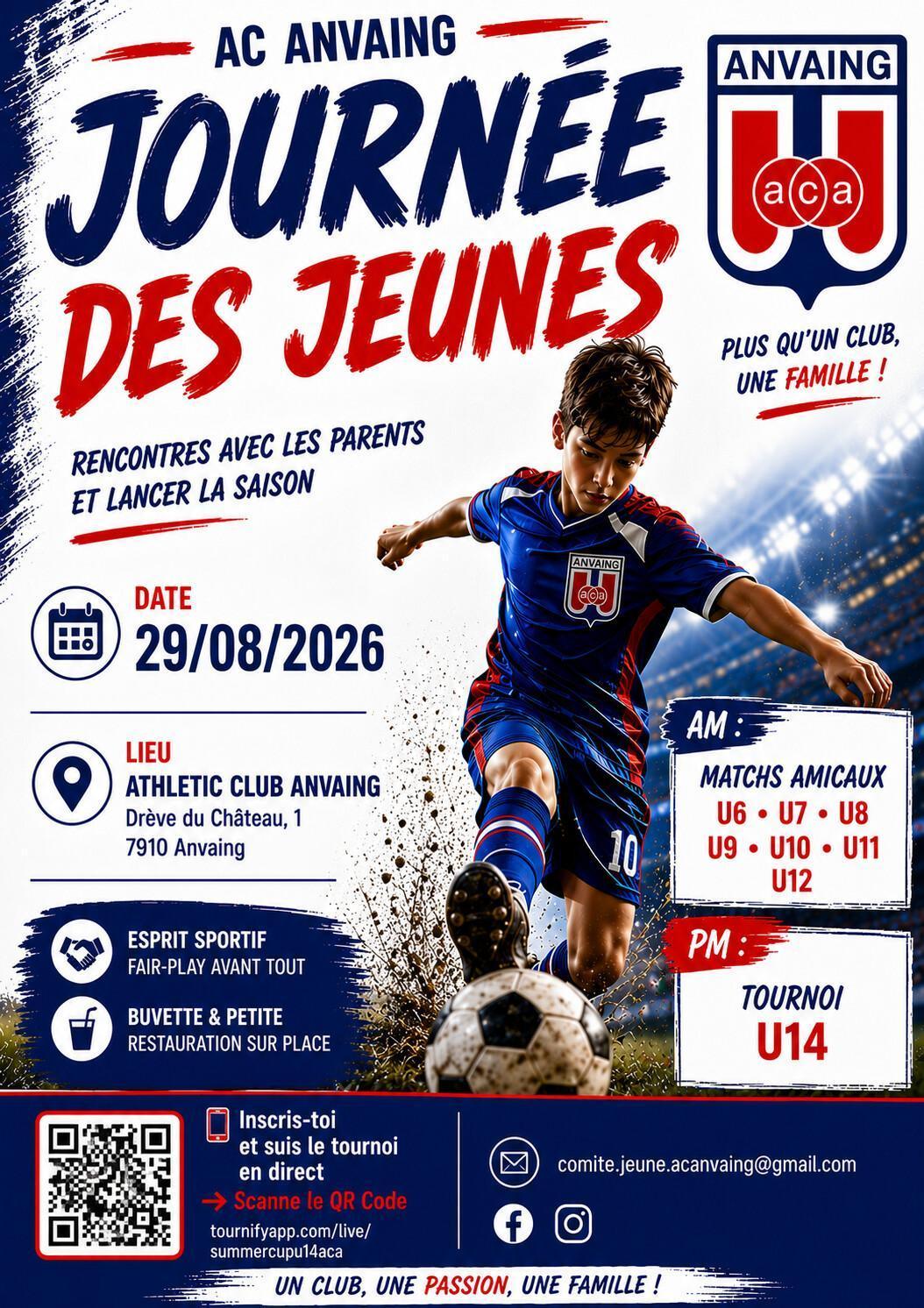 Journée des Jeunes : 29/08/2026