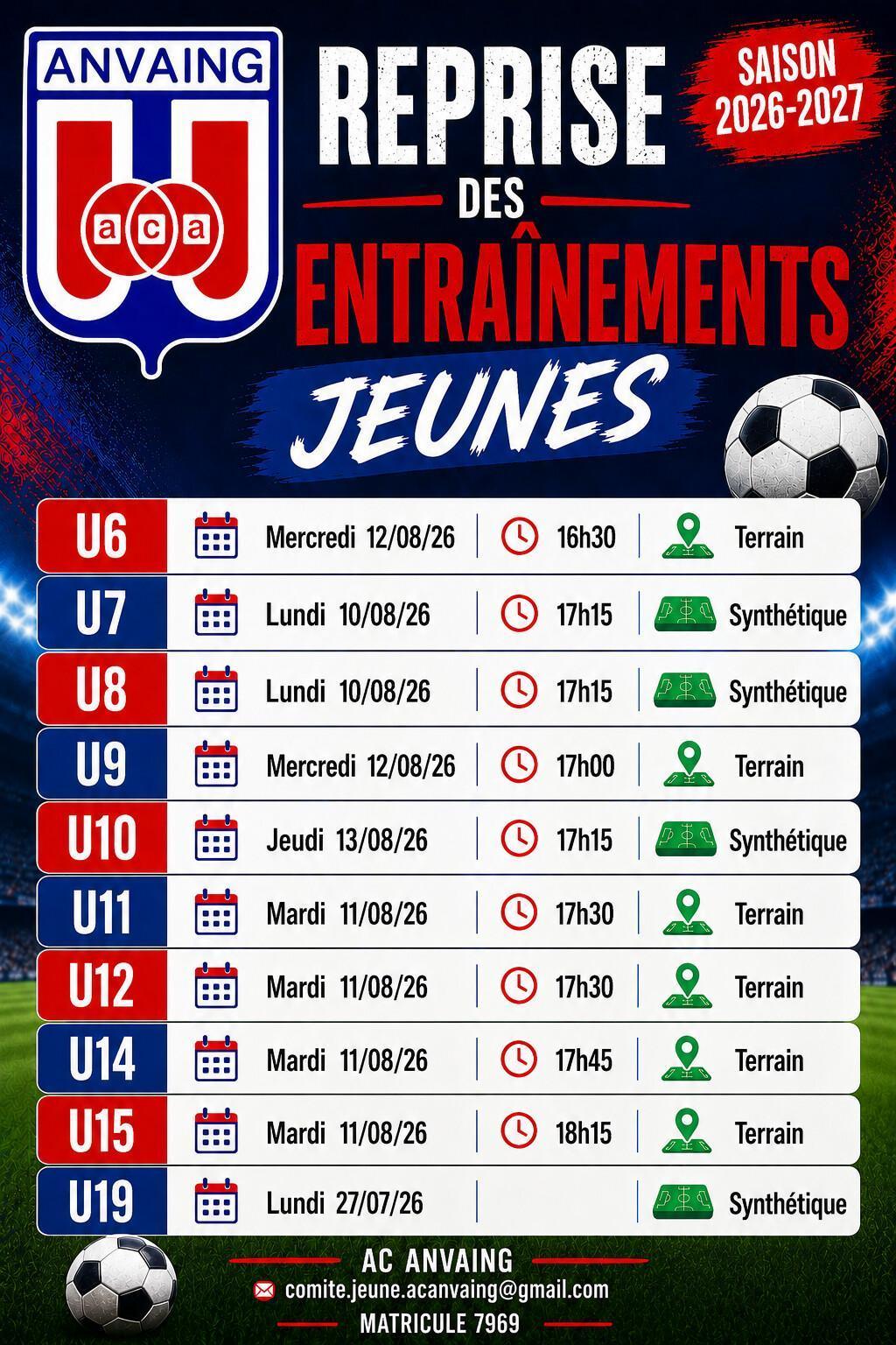 Reprise pour nos jeunes
