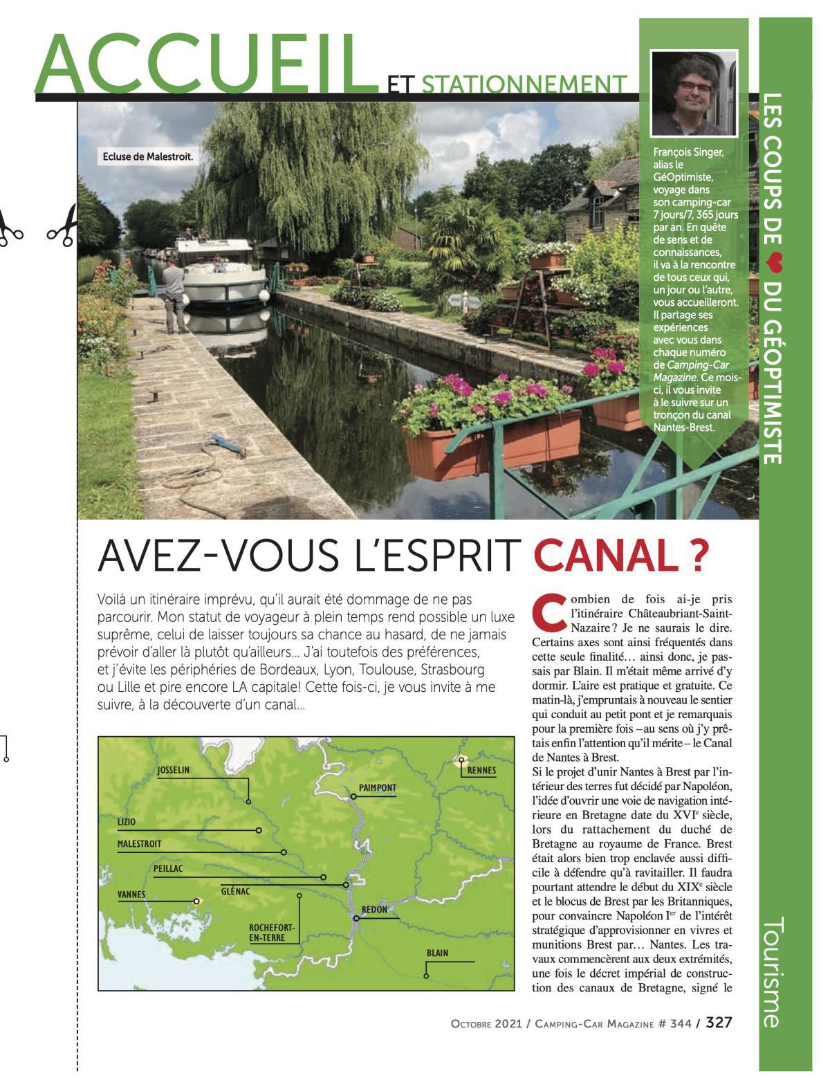 Canal de Nantes à Brest - CCM 344