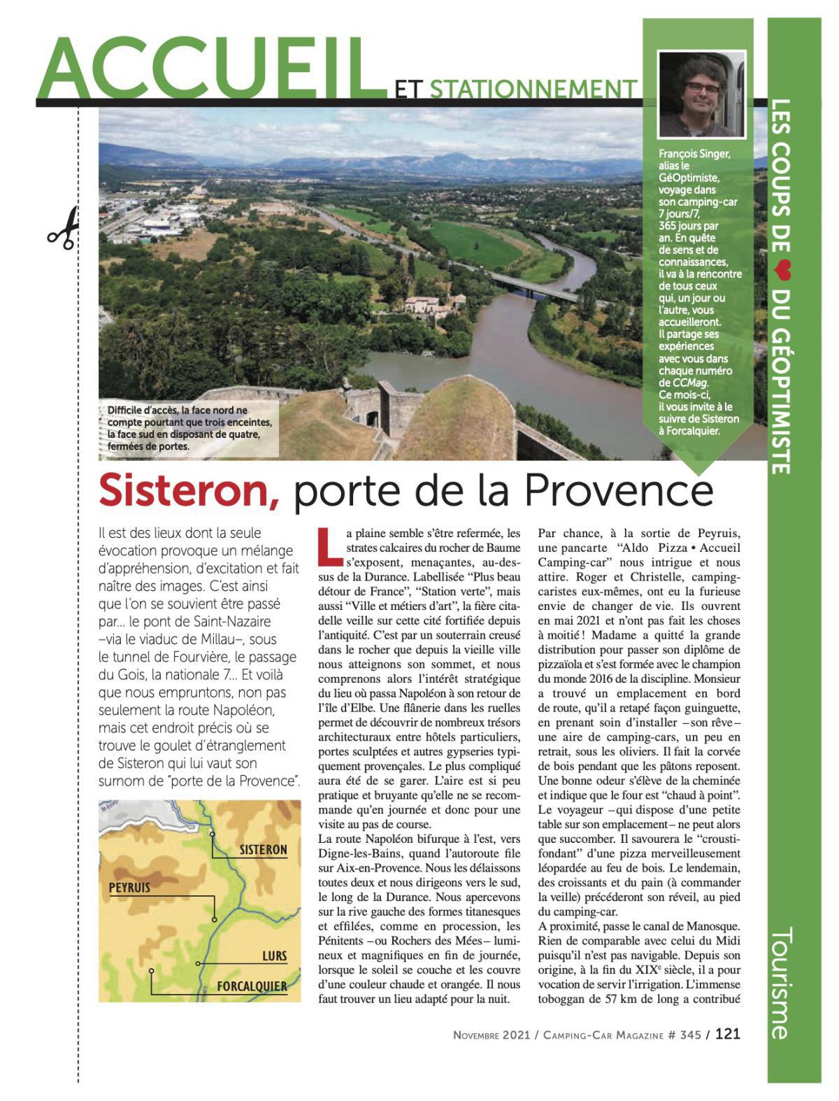 Sisteron, porte de la Provence - CCM345