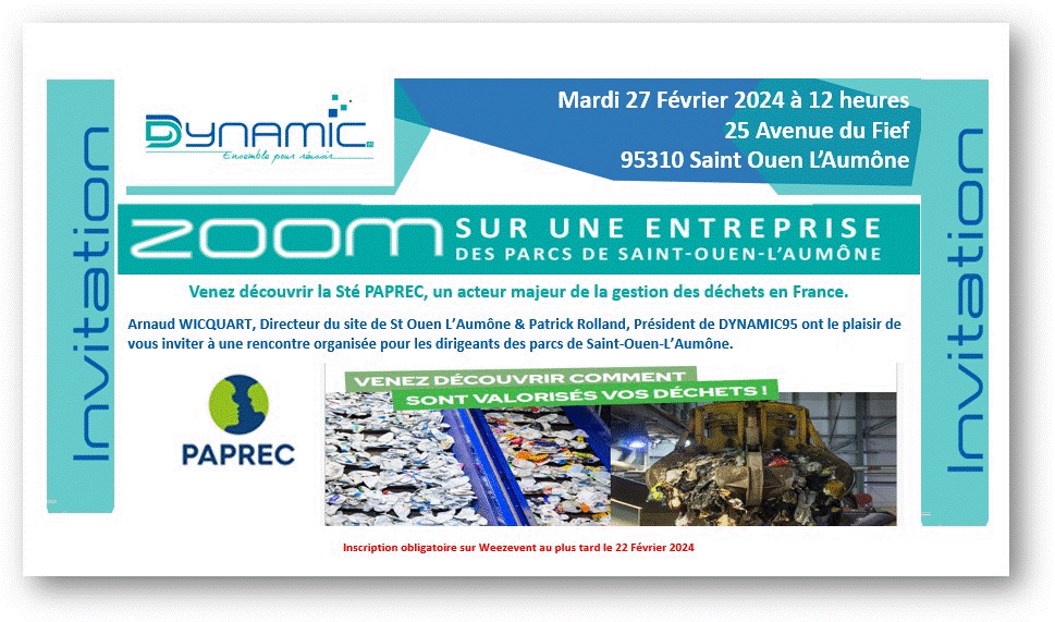 Cocktail chez PAPREC le 27 Février 2024
