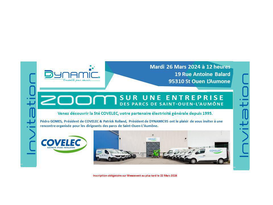 Cocktail chez COVELEC le 26 Mars 2024