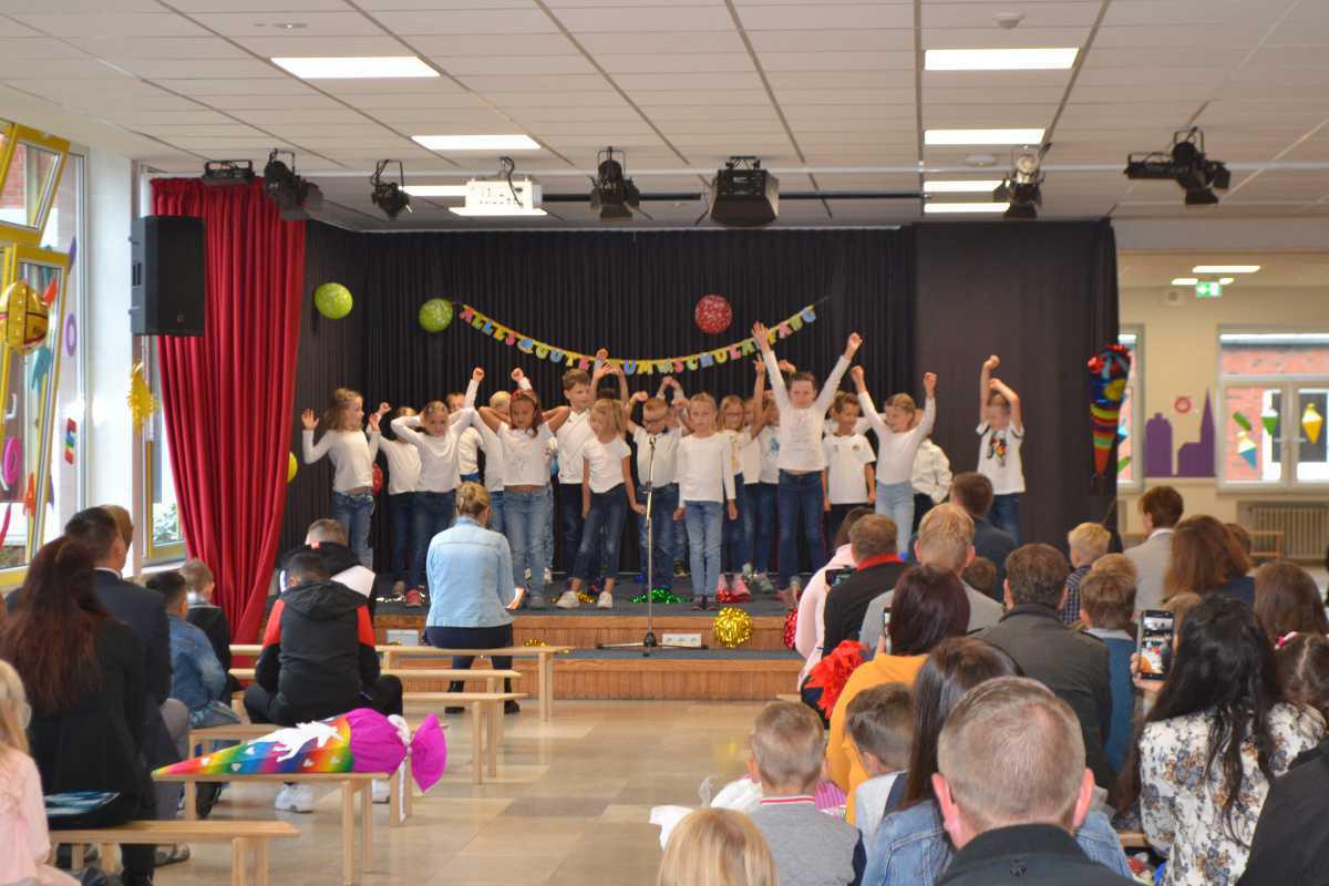 Einschulung 2020 an der Erna-de-Vries Schule Lathen