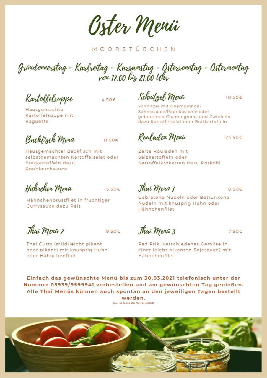 Schon für Ostern leckere Gerichte vorbestellt?