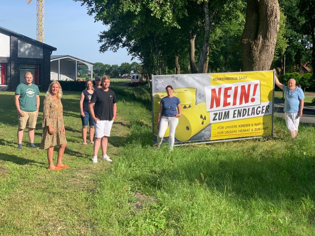 Protest in Renkenberge