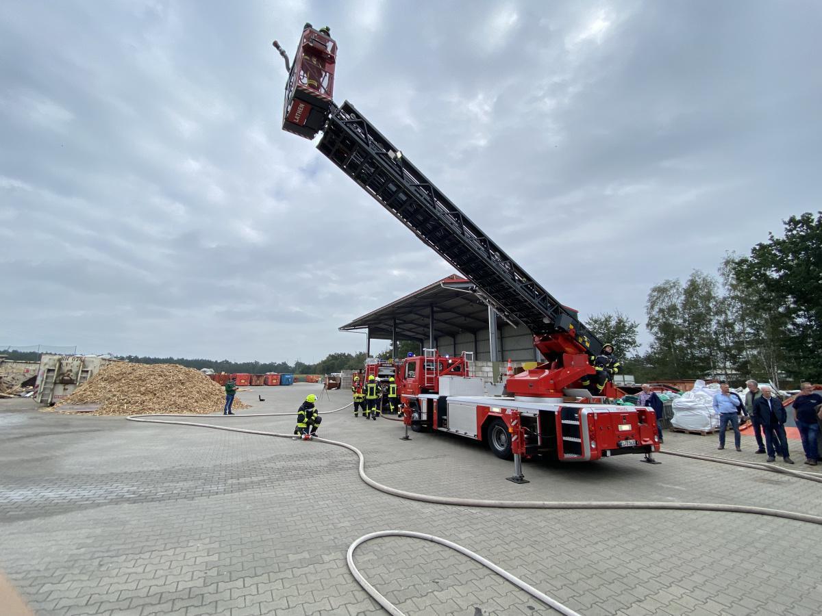 Samtgemeindeübung der Ortsfeuerwehren Lathen und Sustrum
