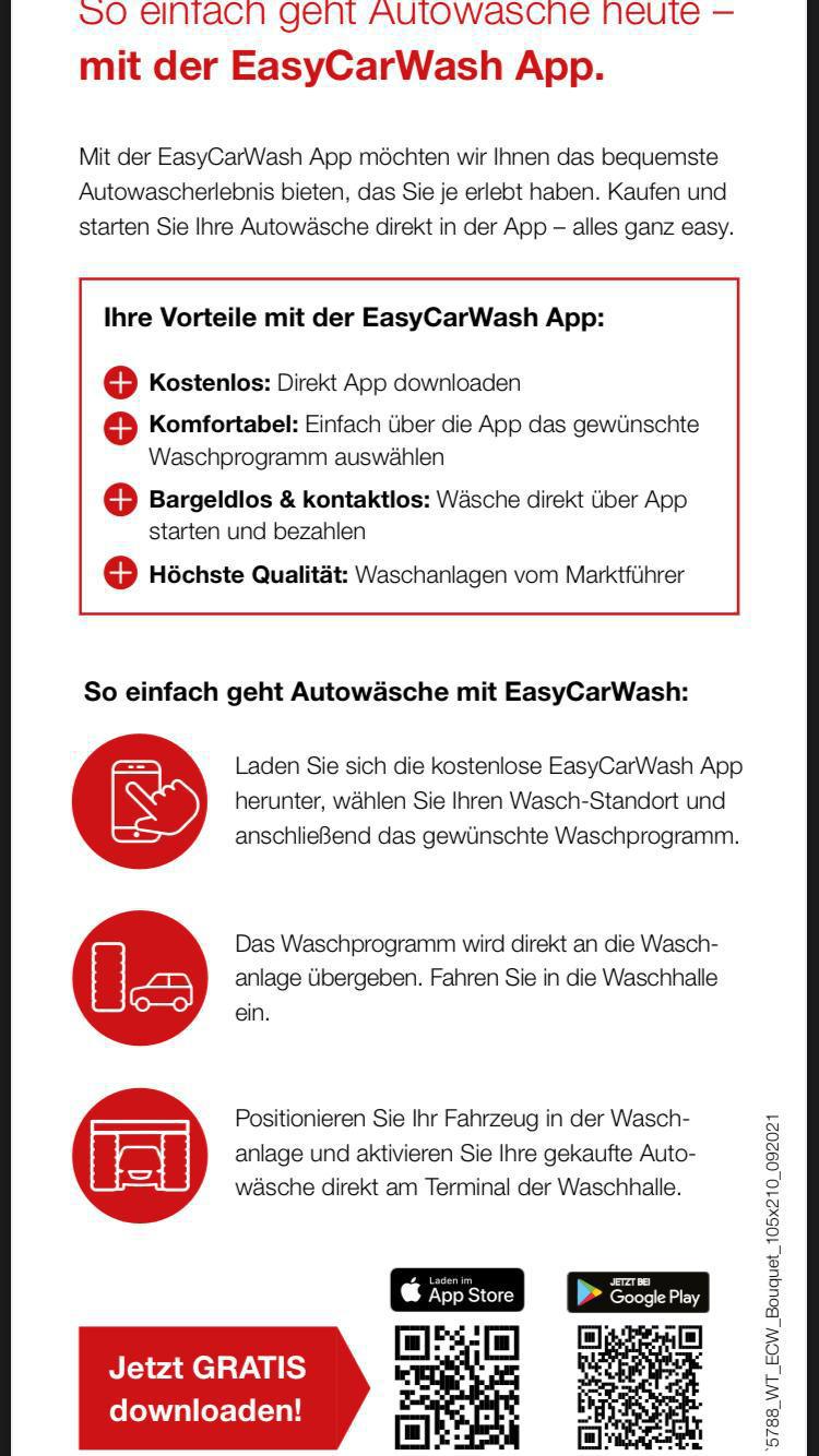 CarWashPoint Niederlangen mit neuer Autowasch-App