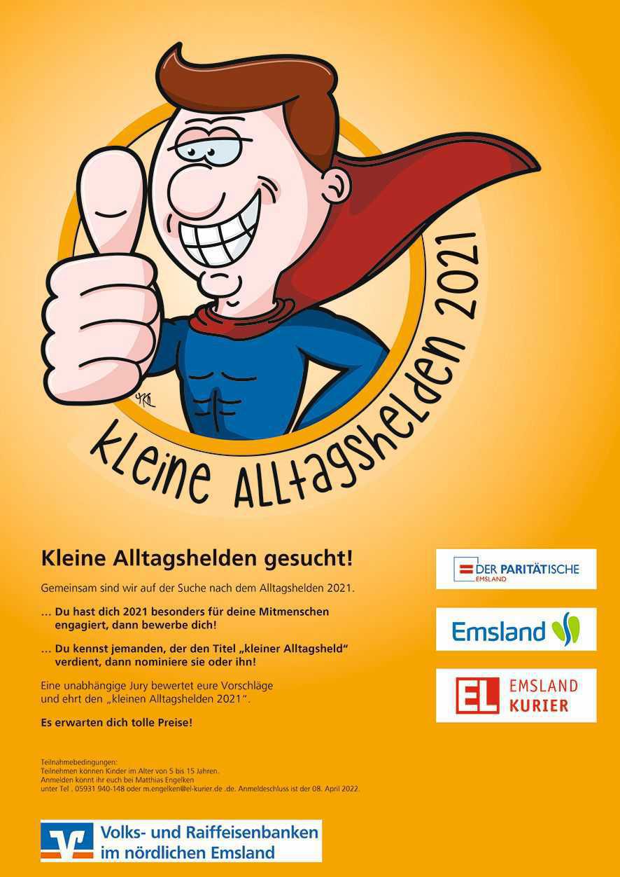 Kleine Alltagshelden gesucht - Macht mit Kleine Alltagshelden gesucht - Macht mit