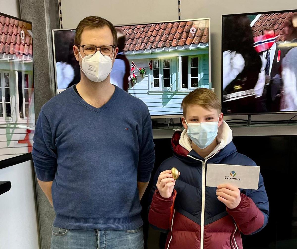 Mehrere Gewinner bei der Suche des goldenen Ei Mehrere Gewinner bei der Suche des goldenen Ei