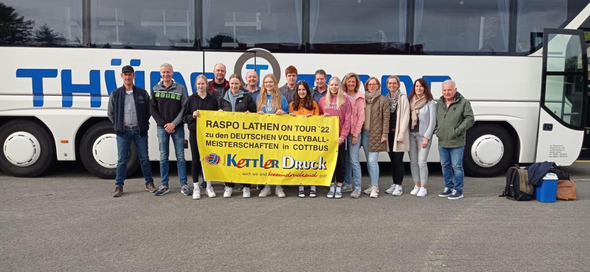 RASPO Volleyballerinnen in Cottbus bei den Deutschen Meisterschaften