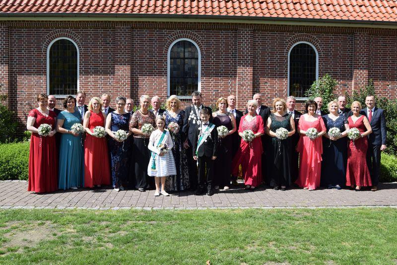 Schützenkönig Klaus-Hermann der 1. wird in Renkenberge abgelöst.