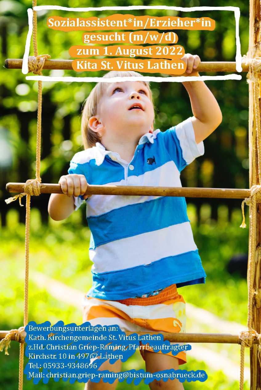 Sozialassistenten / Erzieher gesucht (m/w/d) Sozialassistenten / Erzieher gesucht (m/w/d)