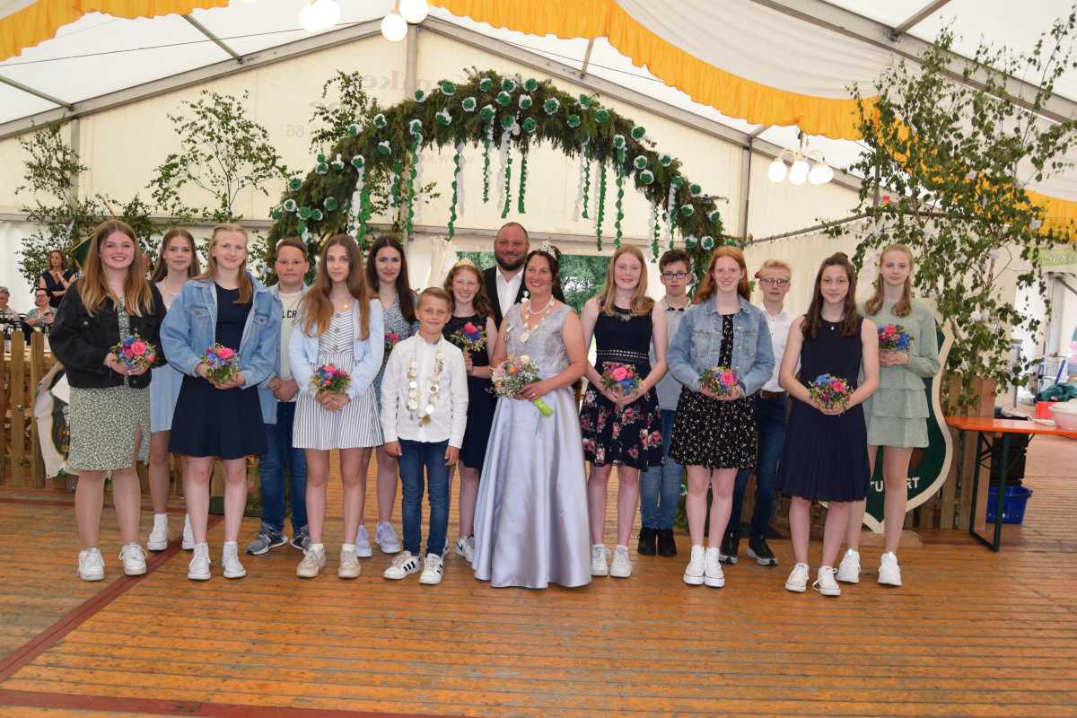 Neue Schützenkönigin in Lathen