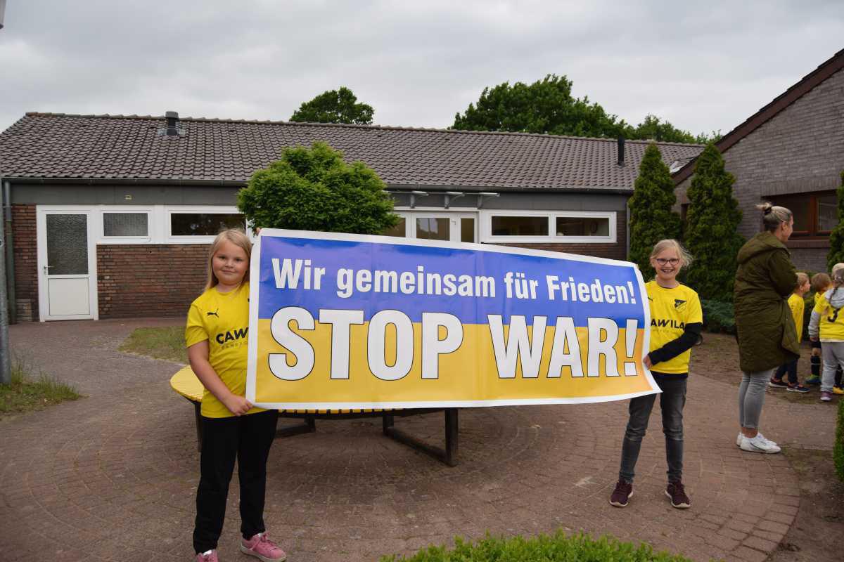 „Wir gemeinsam für Frieden“ – SV Langen „Wir gemeinsam für Frieden“ – SV Langen