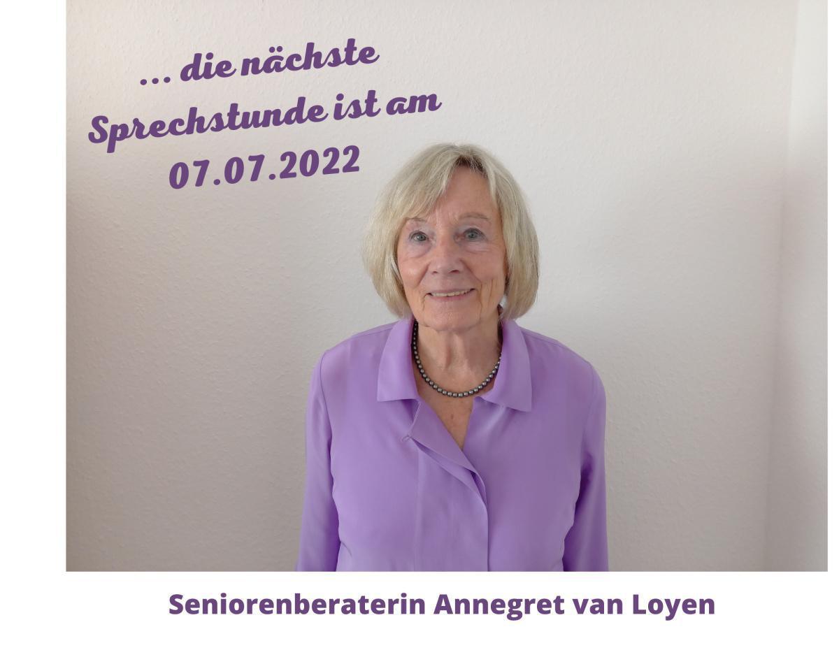 Seniorensprechstunde am 07.07.22 in Lathen Seniorensprechstunde am 07.07.22 in Lathen